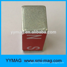 red paint magnets alnico block